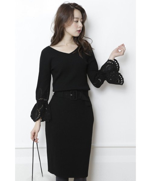 マイストラーダ♡新品タグ付♡刺繍ニットセットアップ♡ - セット/コーデ