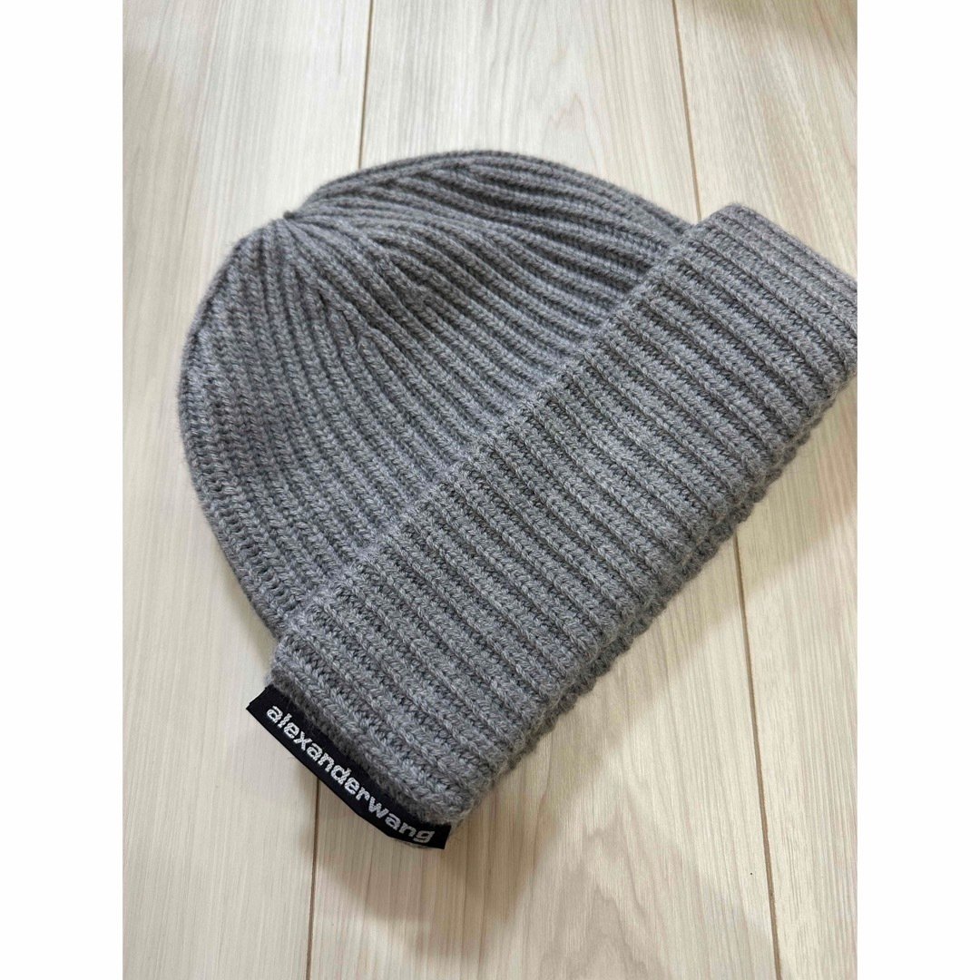 アレキサンダーワン#ロゴニットキャップ#新品-