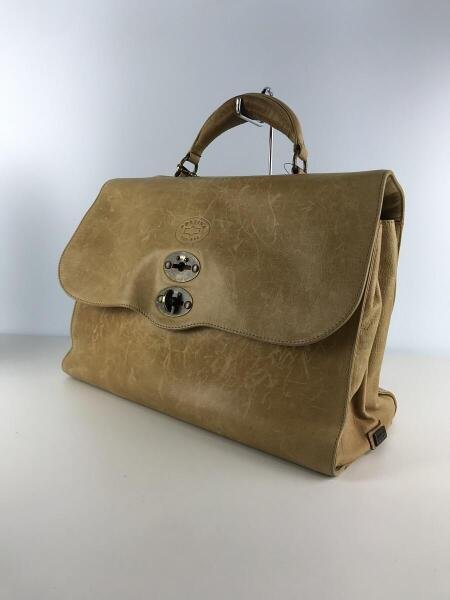 ZANELLATO(ザネラート) / ブリーフケース/レザー/BEG/無地