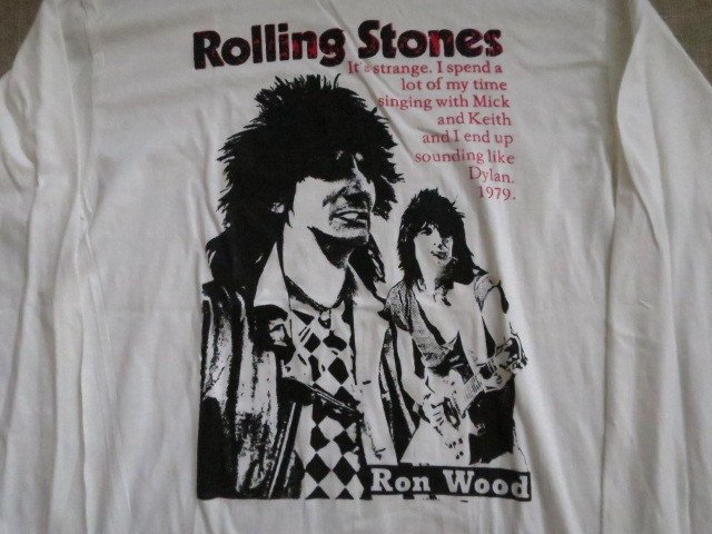 ビンテージ 80S Rolling Stones ロンウッド Tシャツ VINTAGE